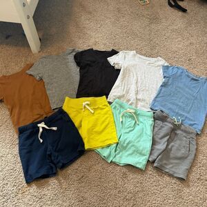 Mixed lot of boys shorts and tees